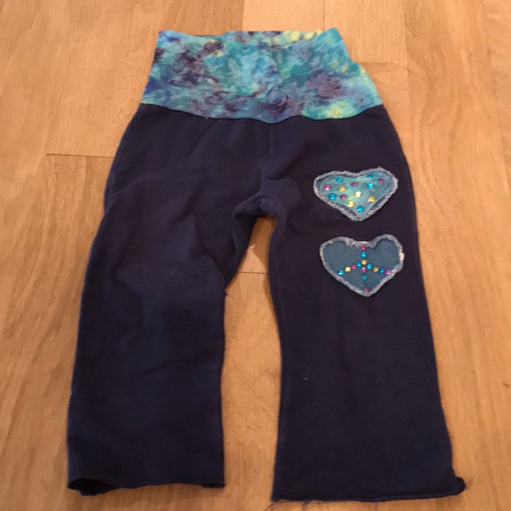 Navy sweat pants